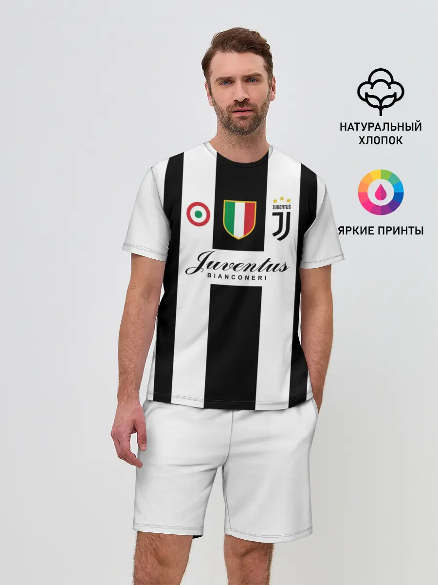 Мужской костюм с шортами / JUVENTUS BIANCONERI