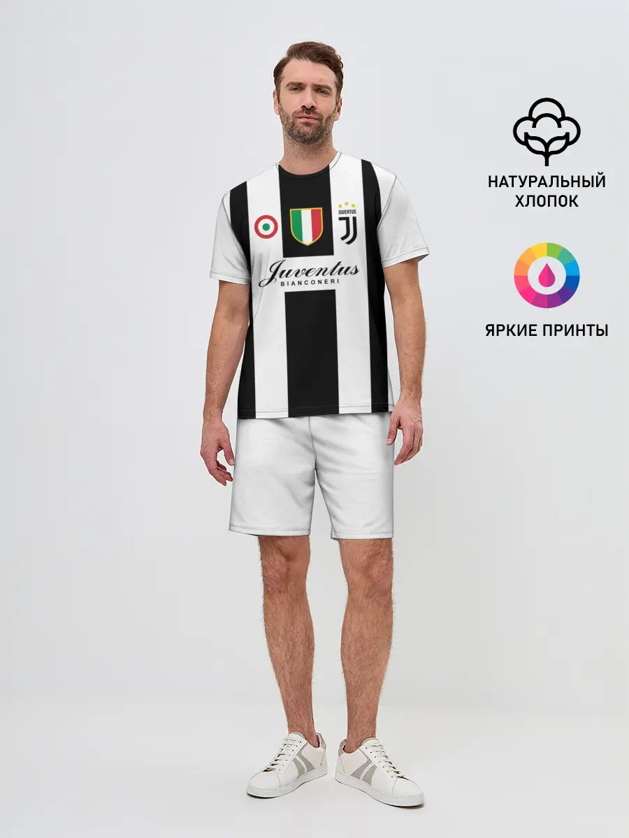 Мужской костюм с шортами / JUVENTUS BIANCONERI