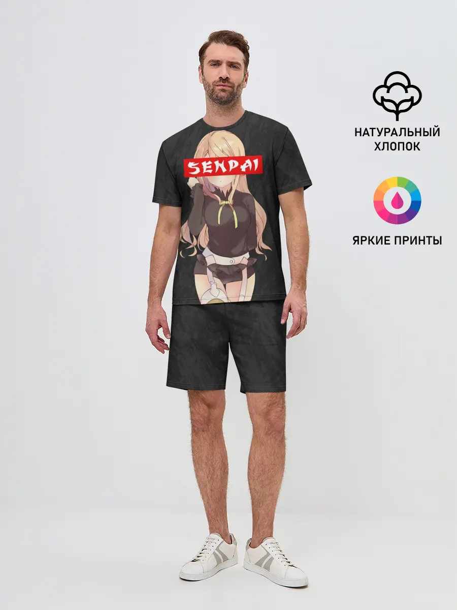 Мужской костюм с шортами / SENPAI