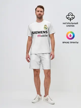 Мужской костюм с шортами / Бекхэм Реал Ретро