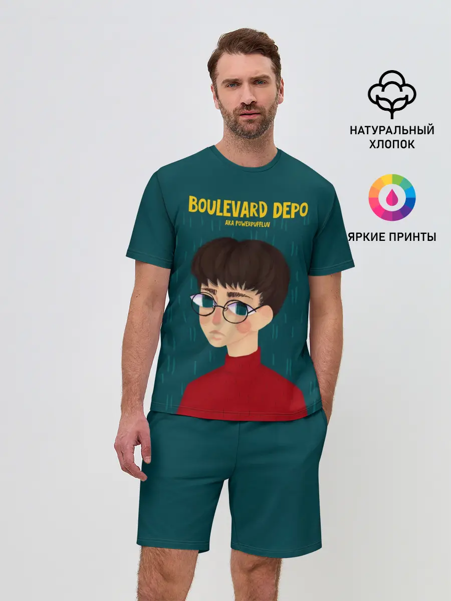 Мужской костюм с шортами / Boulevard Depo / Powerpuff Luv