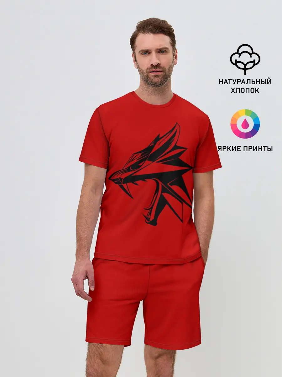 Мужской костюм с шортами / Ведьмак