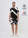 Мужской костюм с шортами / Geometry