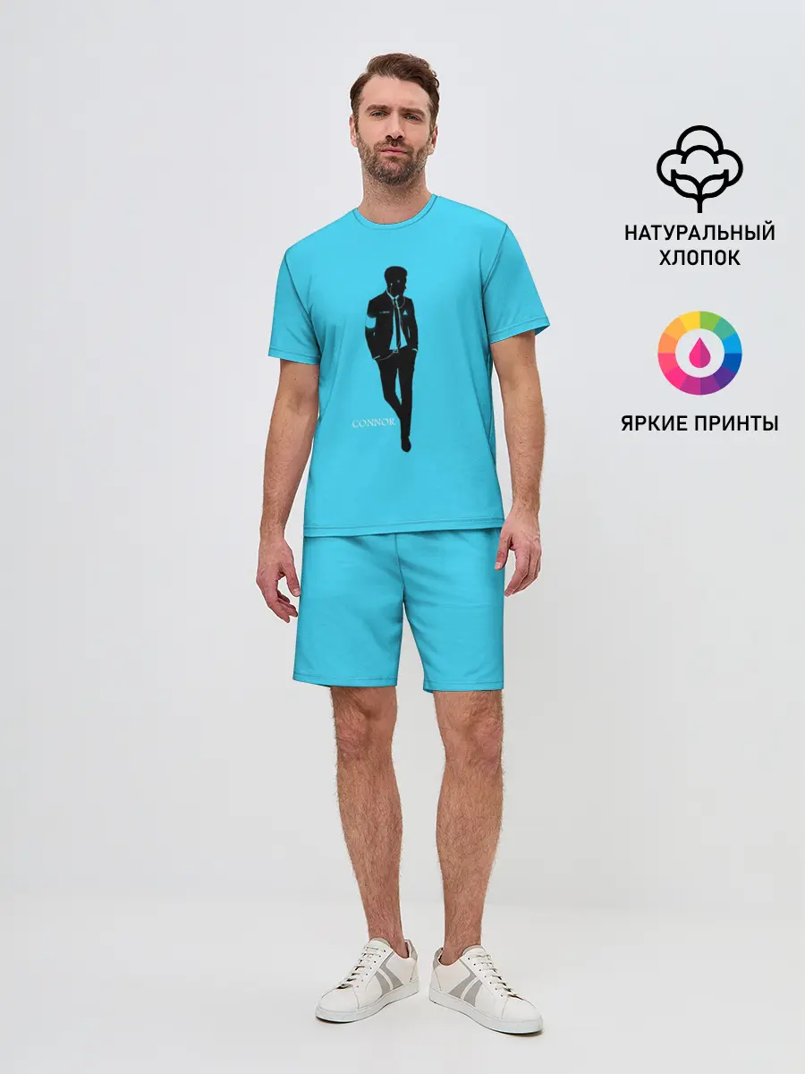 Мужской костюм с шортами / Connor. Detroit: Become Human