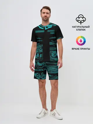 Мужской костюм с шортами / Detroit become human