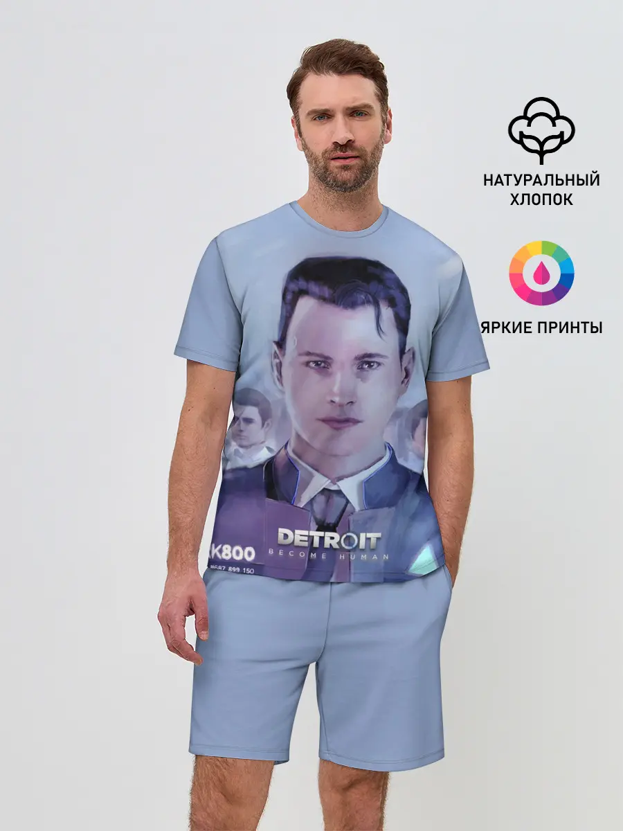 Мужской костюм с шортами / Detroit become human