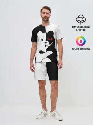 Мужской костюм с шортами / MONOKUMA / МОНОКУМА