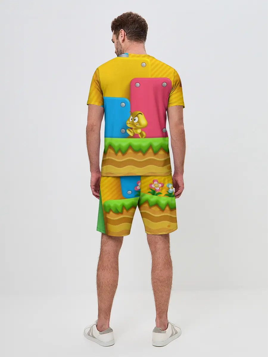 Мужской костюм с шортами / Супер Марио