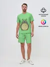 Мужской костюм с шортами / Тоторо под листочком