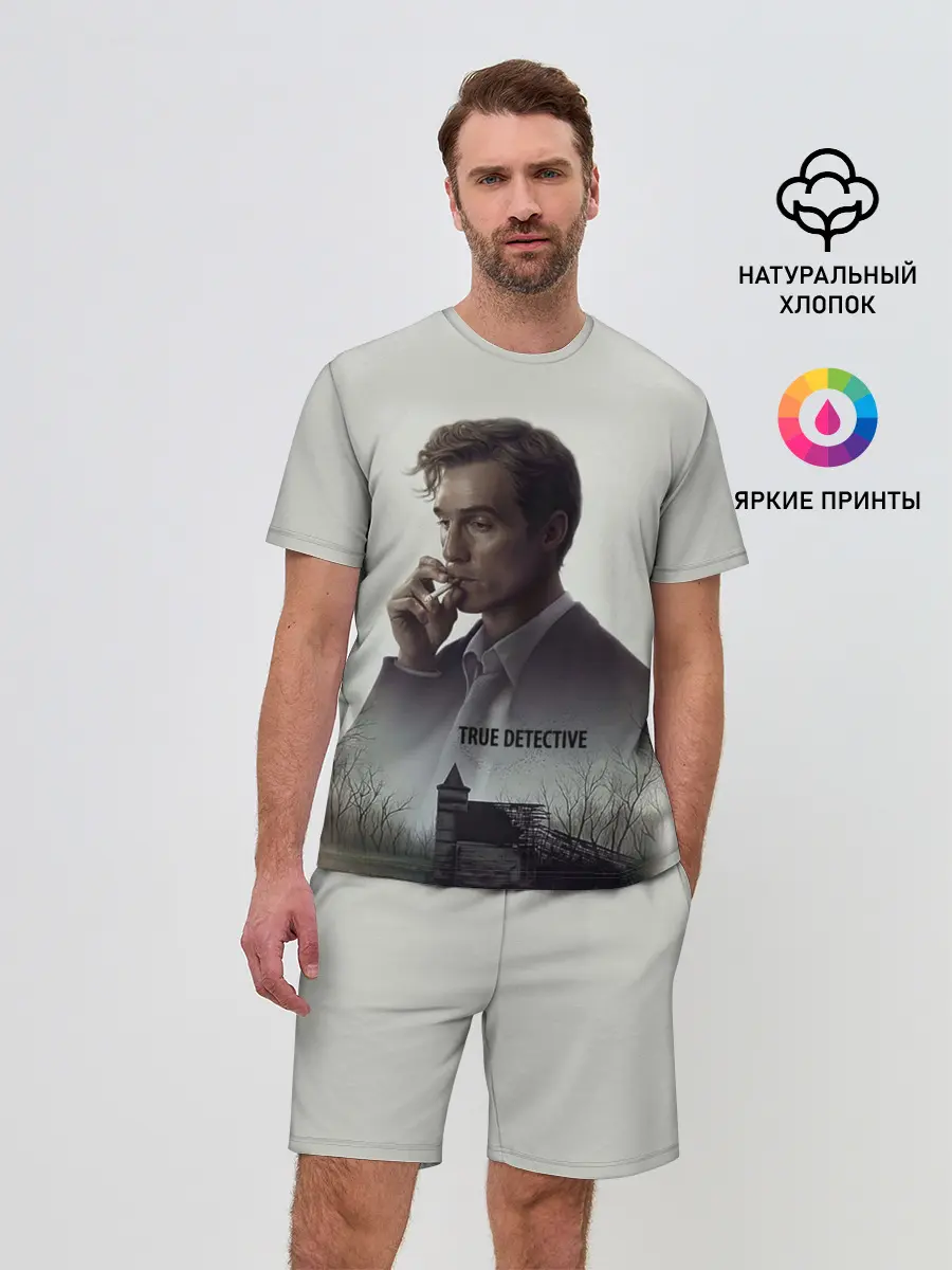 Мужской костюм с шортами / True Detective