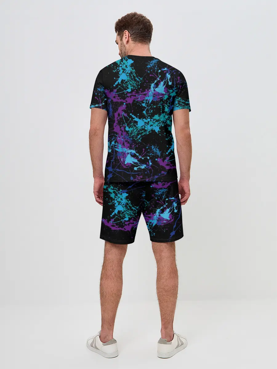 Мужской костюм с шортами / Брызги