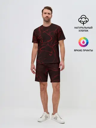 Мужской костюм с шортами / Кровавые разводы
