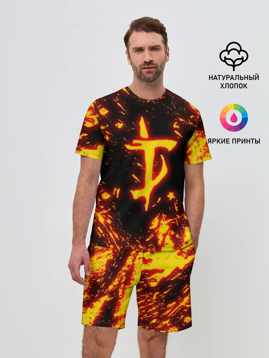 Мужской костюм с шортами / DOOM THE CRUCIBLE | ДУМ