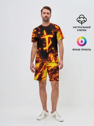 Мужской костюм с шортами / DOOM THE CRUCIBLE | ДУМ