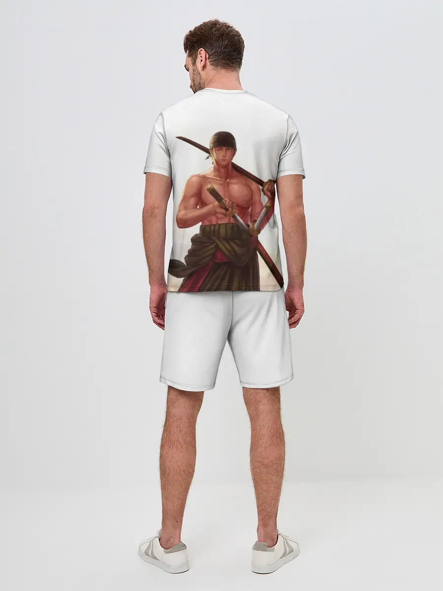 Мужской костюм с шортами / One Piece - Zoro