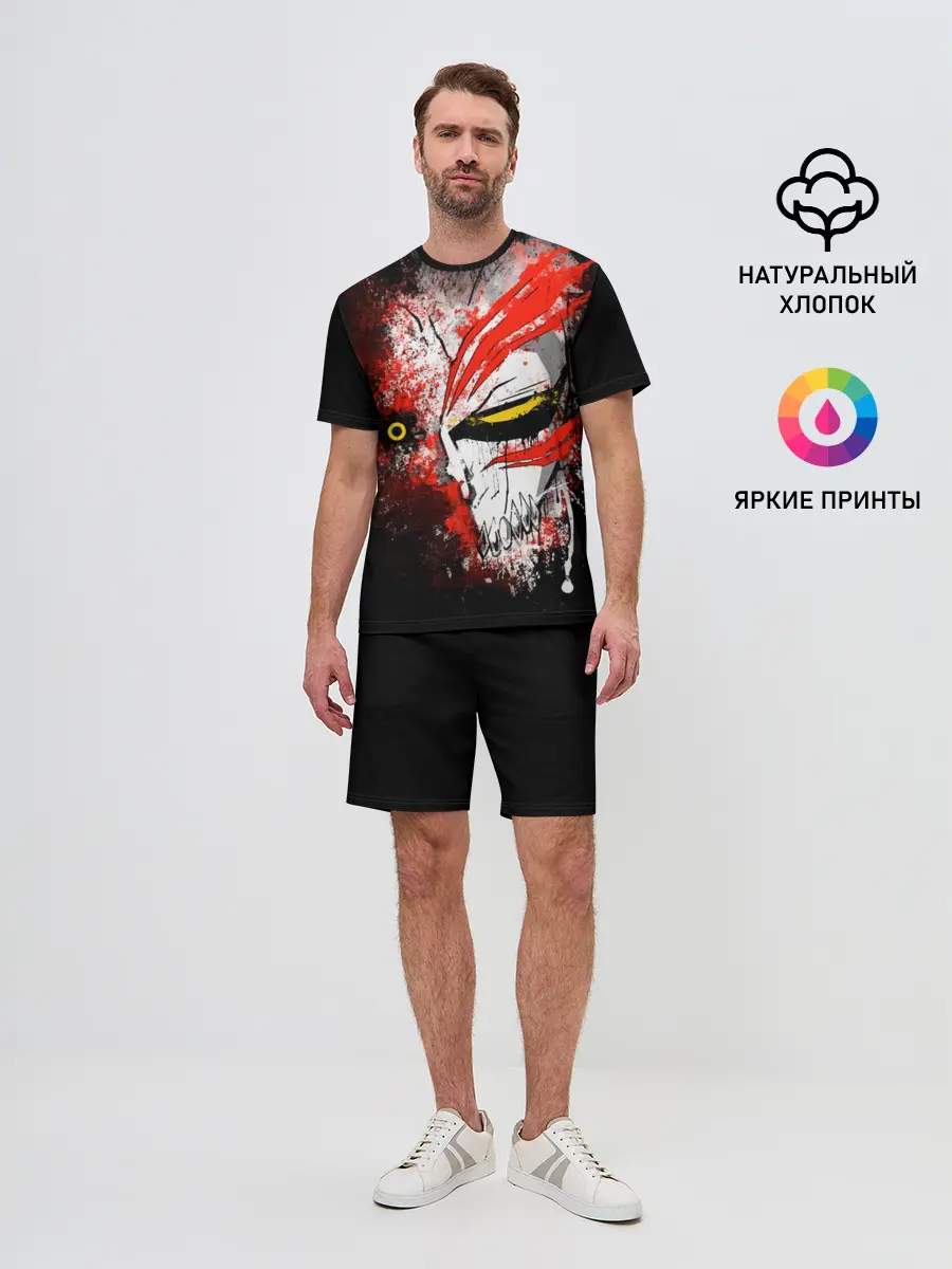 Мужской костюм с шортами / BLEACH face