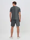 Мужской костюм с шортами / KUROKUMA на сером