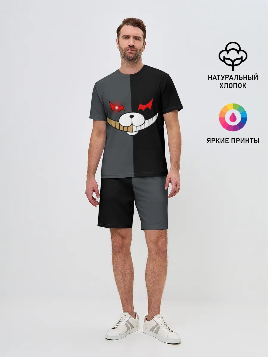 Мужской костюм с шортами / KUROKUMA x MONOKUMA