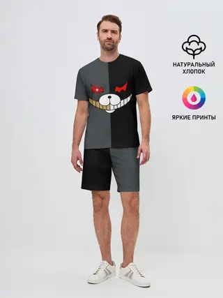 Мужской костюм с шортами / KUROKUMA x MONOKUMA