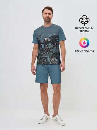 Мужской костюм с шортами / Фильм Хищник