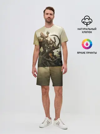 Мужской костюм с шортами / Хищник