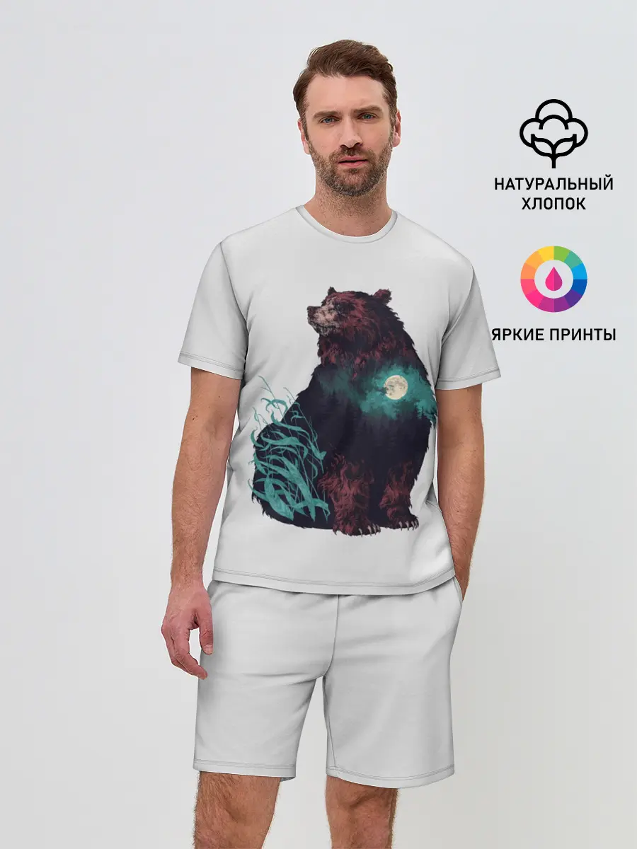 Мужской костюм с шортами / Дух природы