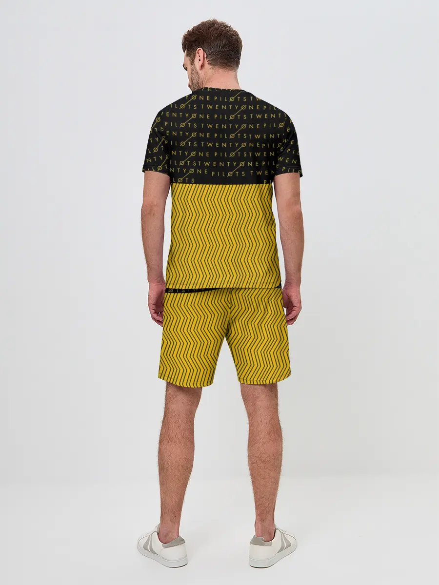 Мужской костюм с шортами / TWENTY ONE PILOTS TOP