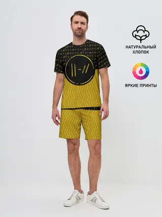 Мужской костюм с шортами / TWENTY ONE PILOTS TOP