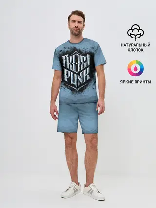 Мужской костюм с шортами / Frostpunk Logo