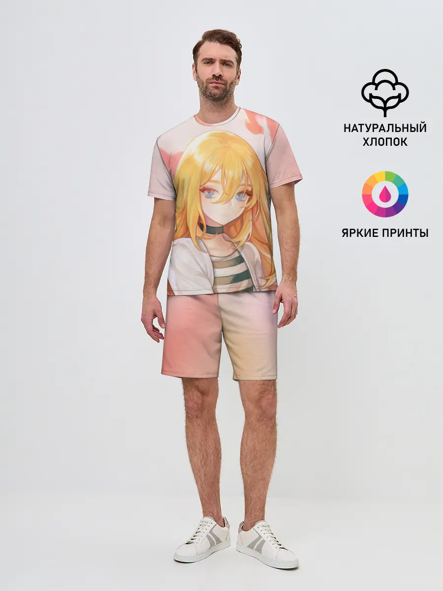 Мужской костюм с шортами / Satsuriku no Tenshi