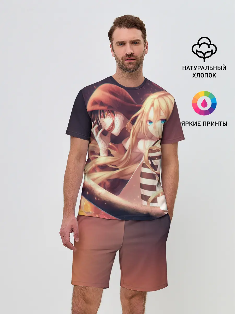 Мужской костюм с шортами / Satsuriku no Tenshi