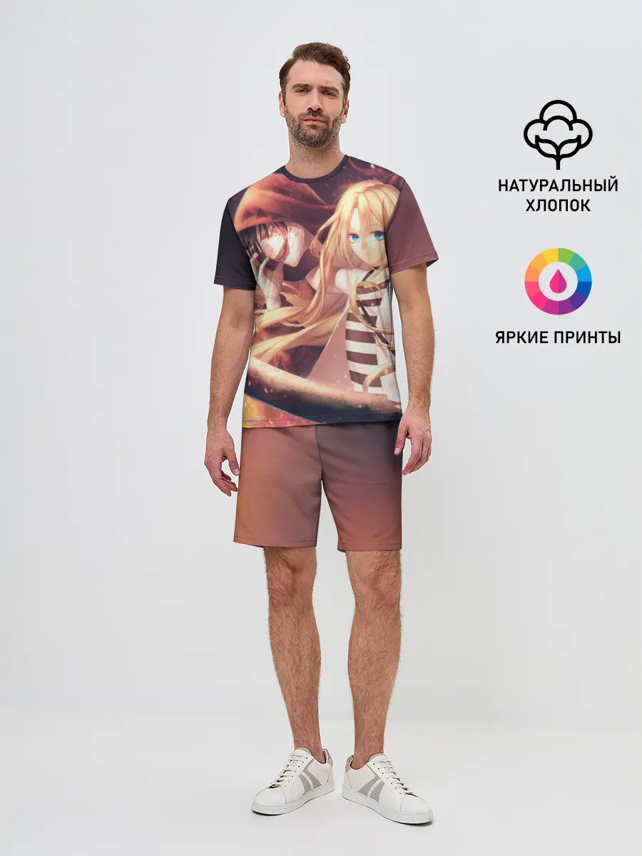 Мужской костюм с шортами / Satsuriku no Tenshi