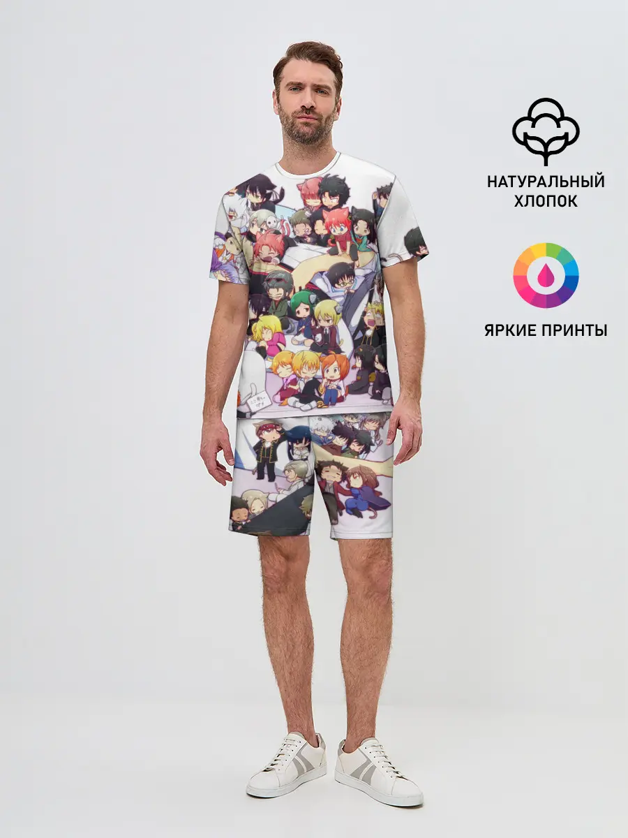 Мужской костюм с шортами / Full Gintama