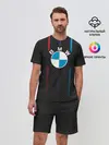 Мужской костюм с шортами / BMW.