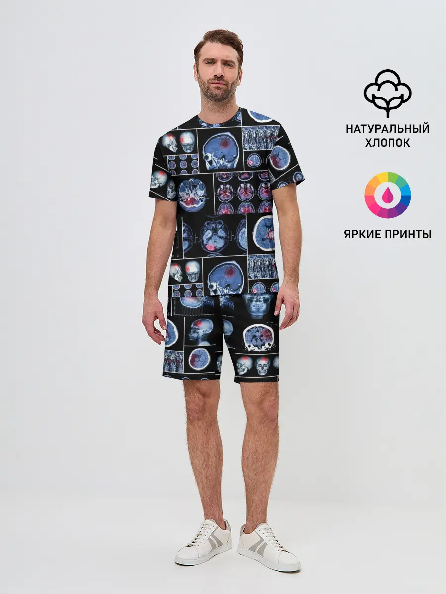 Мужской костюм с шортами / неврология