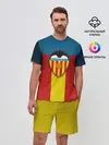 Мужской костюм с шортами / Валенсия ФК