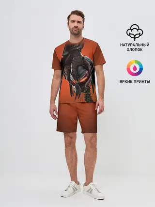 Мужской костюм с шортами / Рука хищника