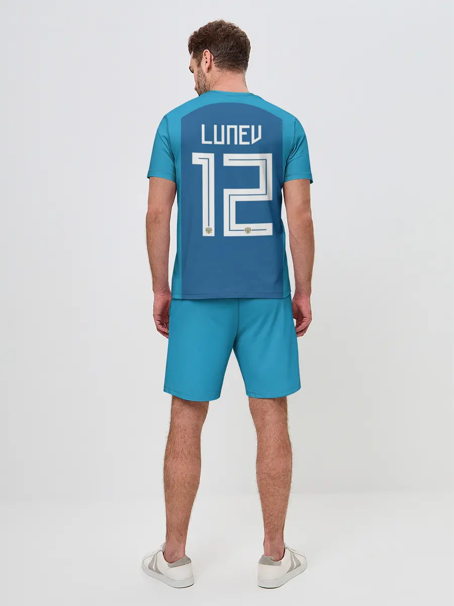 Мужской костюм с шортами / Lunev away WC 2018