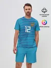 Мужской костюм с шортами / Lunev away WC 2018