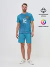 Мужской костюм с шортами / Lunev away WC 2018