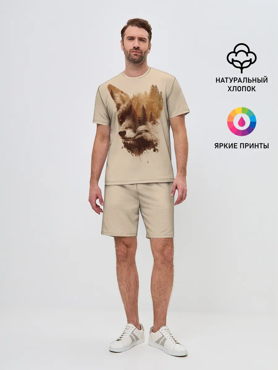 Мужской костюм с шортами / Лесной Лис