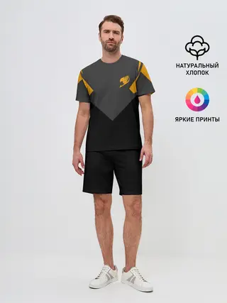 Мужской костюм с шортами / Хвост Феи абстрация