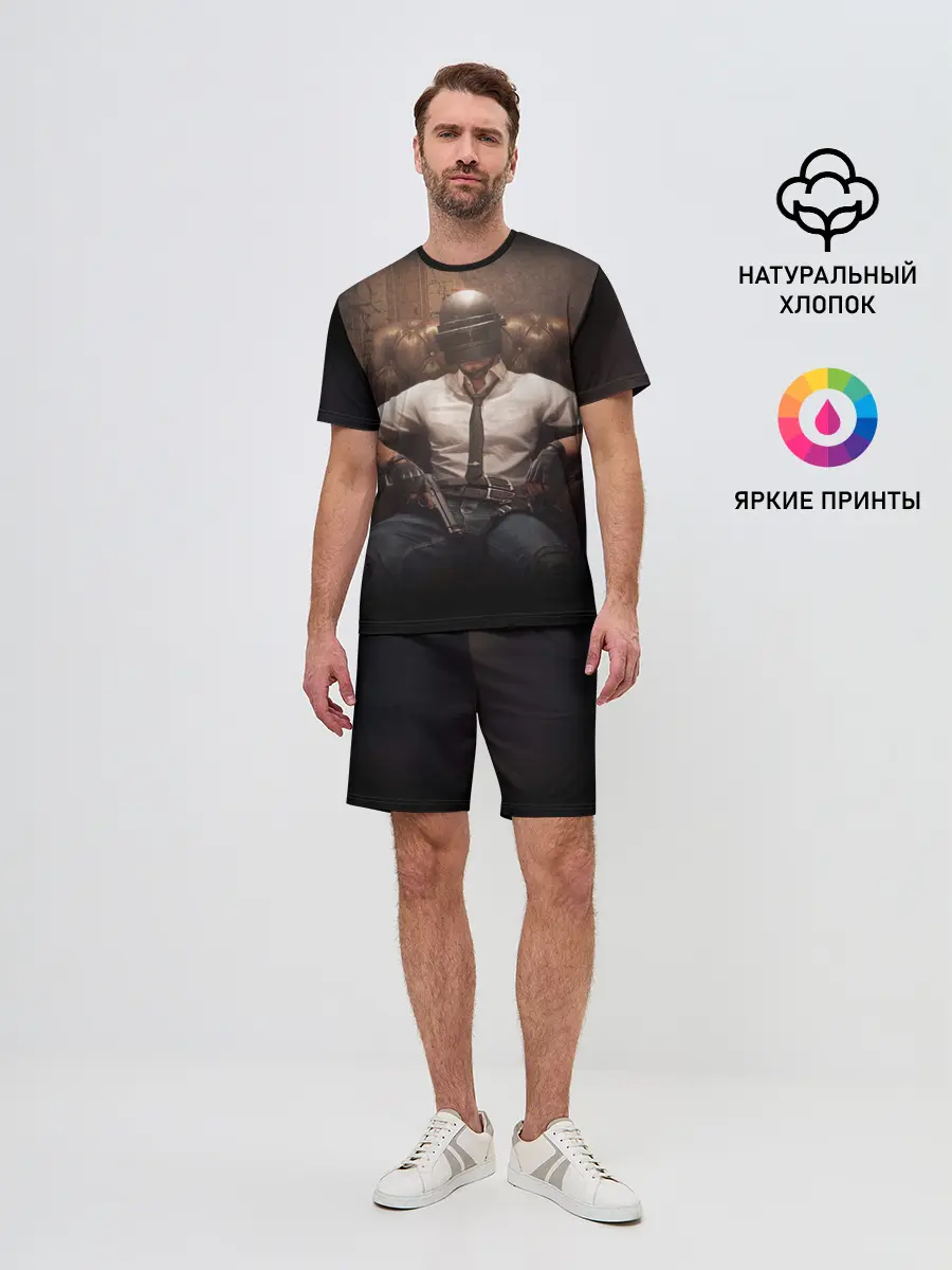 Мужской костюм с шортами / PUBG | ПАБГ