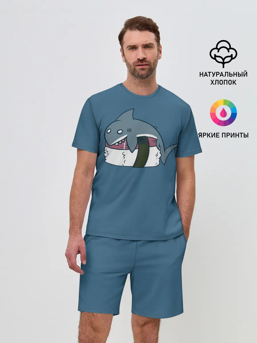 Мужской костюм с шортами / Суши