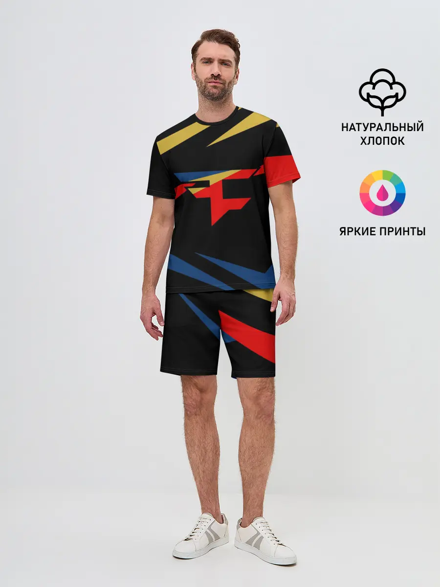 Мужской костюм с шортами / CS GO.