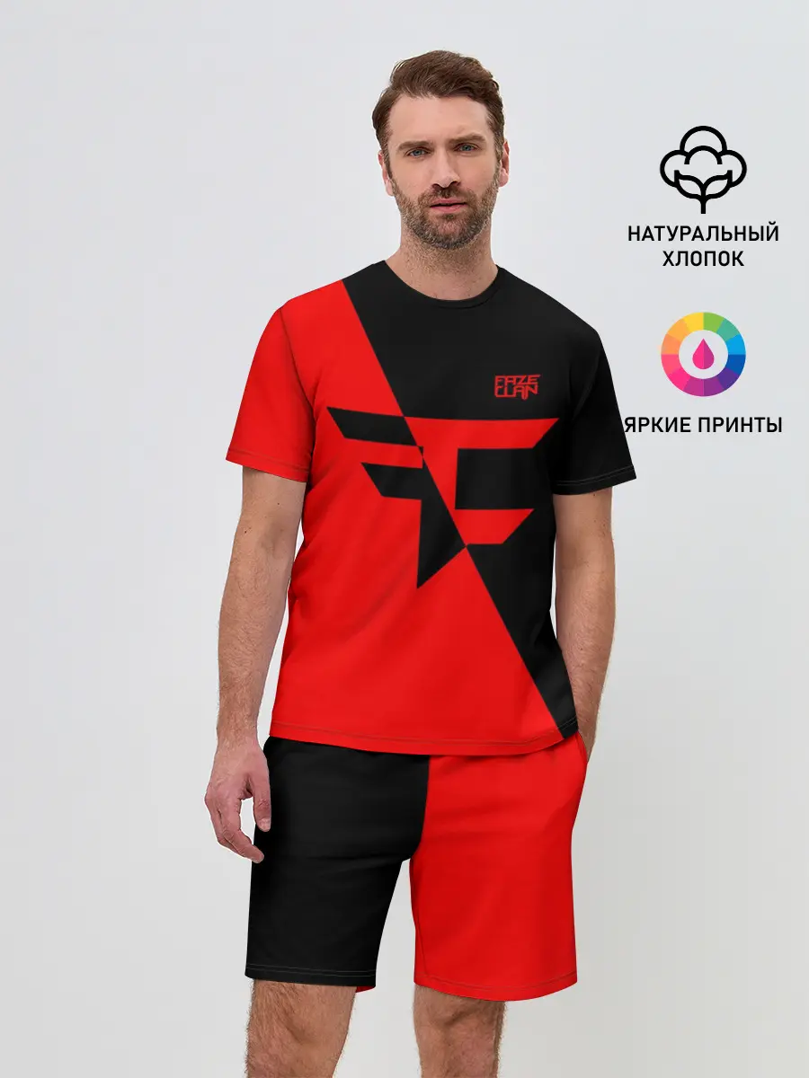 Мужской костюм с шортами / CS GO.