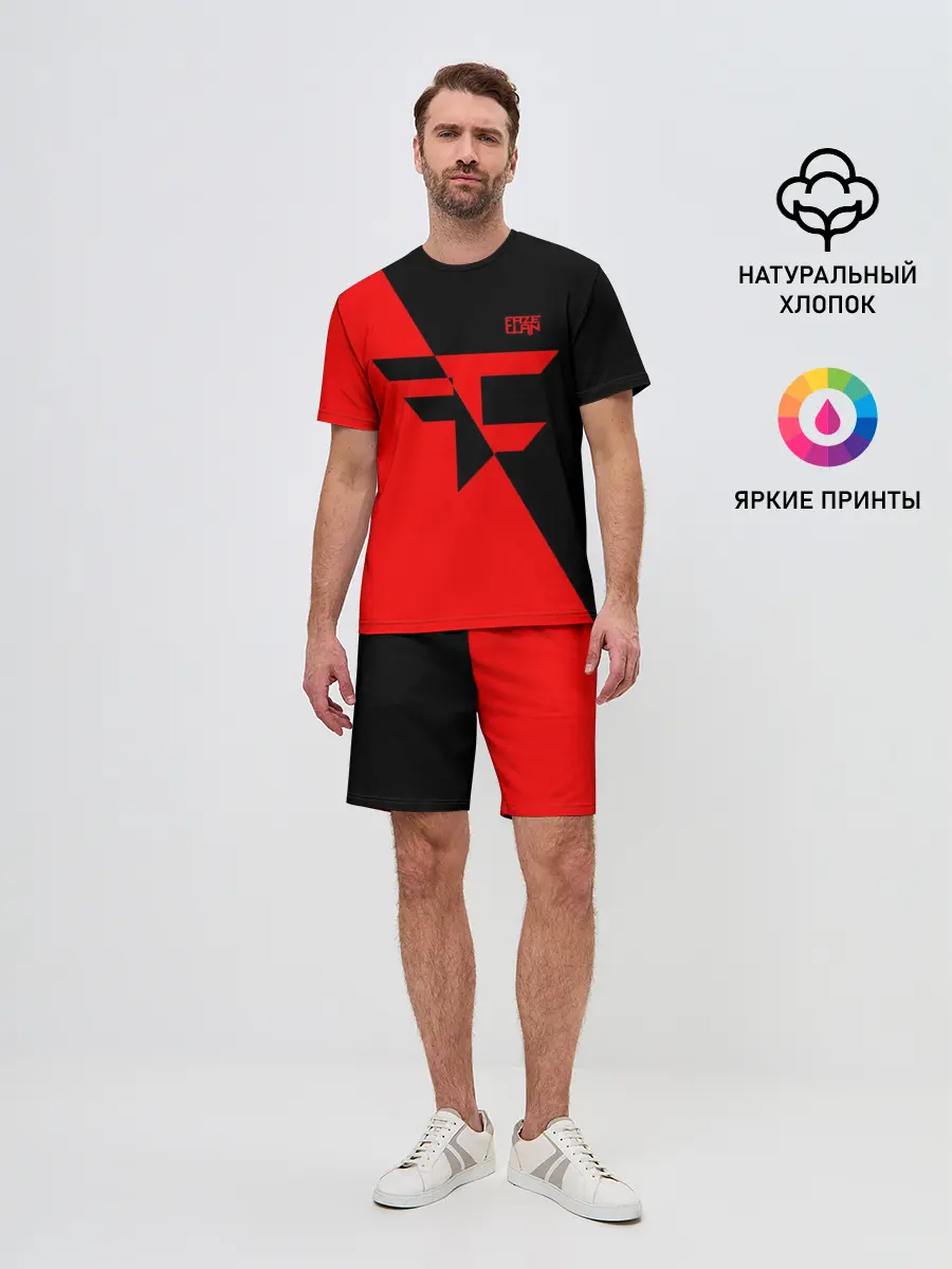 Мужской костюм с шортами / CS GO.