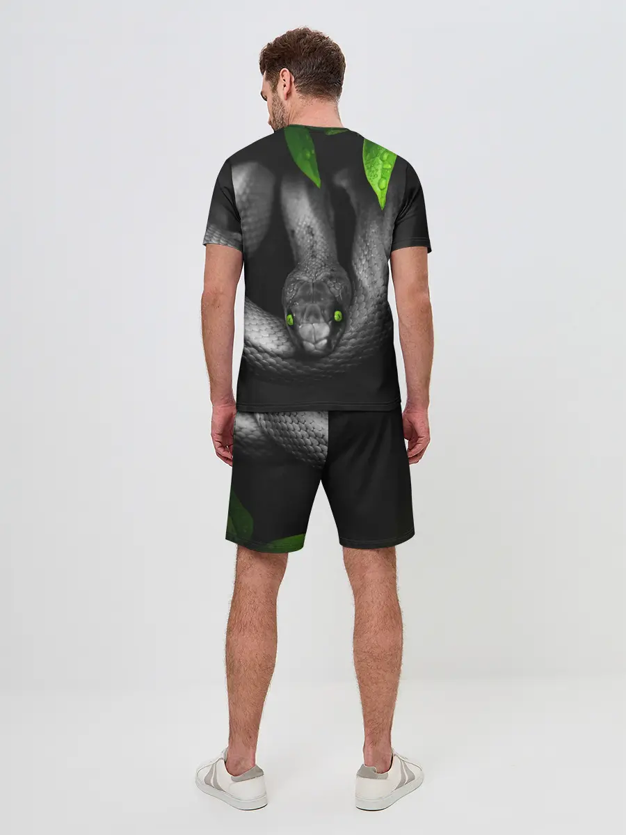 Мужской костюм с шортами / Змея