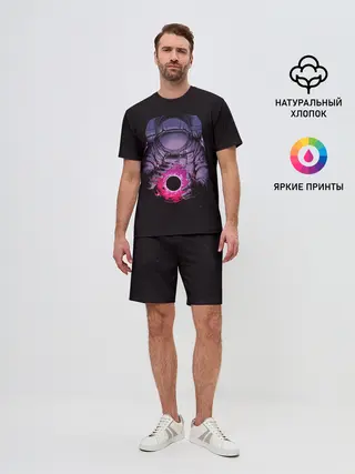 Мужской костюм с шортами / Карманная вселенная