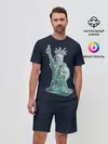 Мужской костюм с шортами / Статуя Сомнительной Свободы